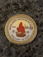 Münze 25 Euro Hongkong