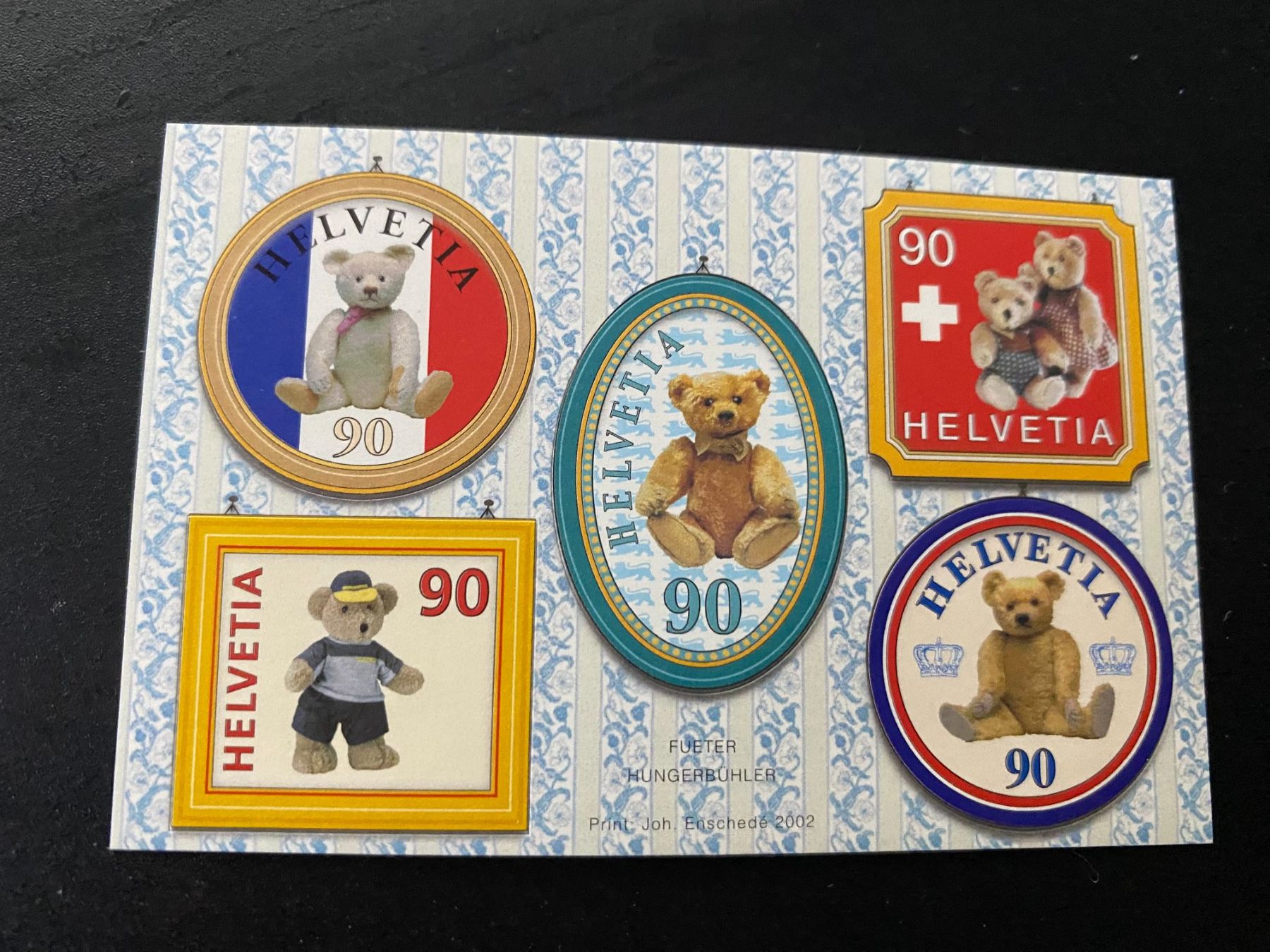 Tutti i francobolli: 2002 ** aus Markenheft  5x Teddybär  postfrisch – Nuovo (secondo la descrizione) da Niederrohrdorf venduto da park5
