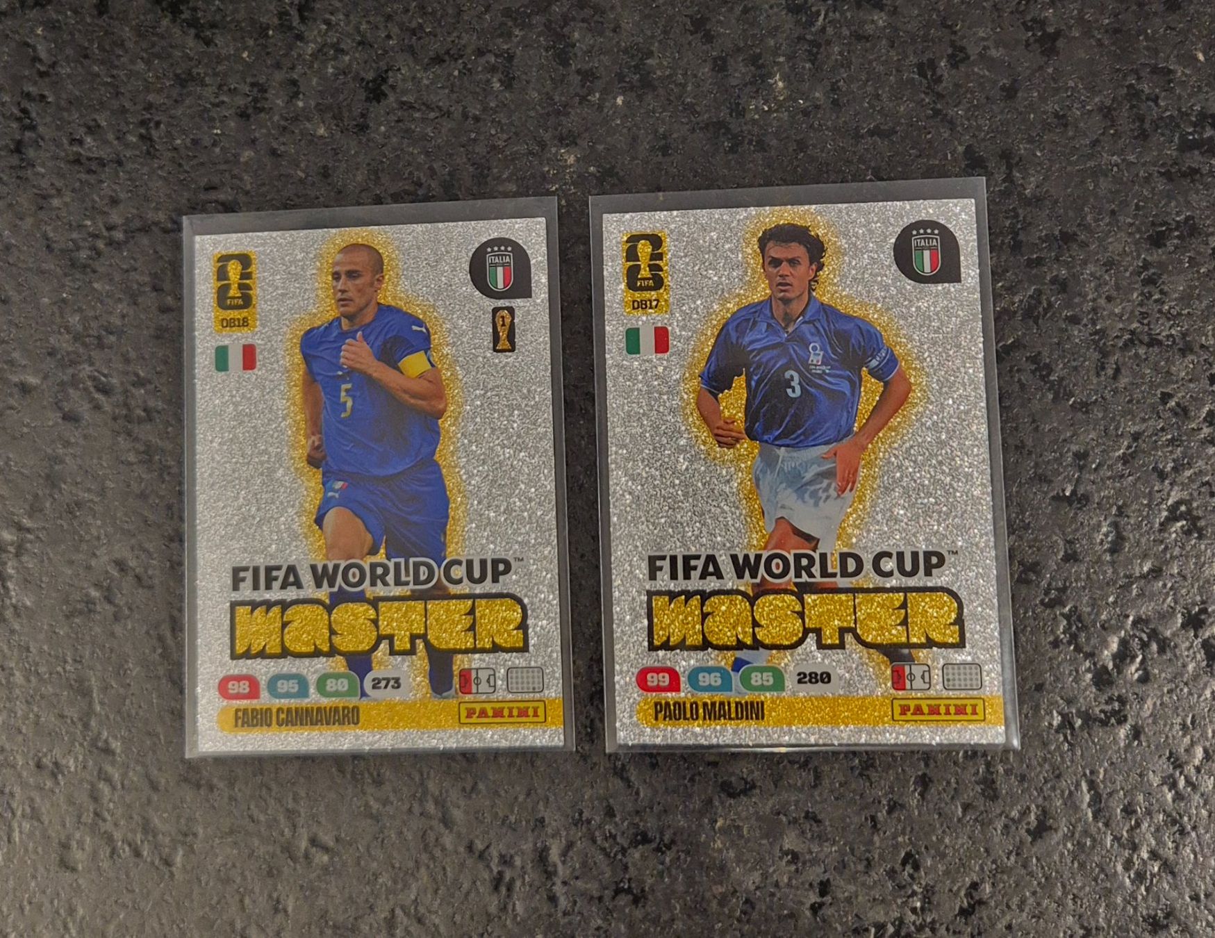 Topps Carte collezionabili: Cannavaro & Maldini - Italien - Panini – Nuovo (secondo la descrizione) da Burg AG venduto da Danoe