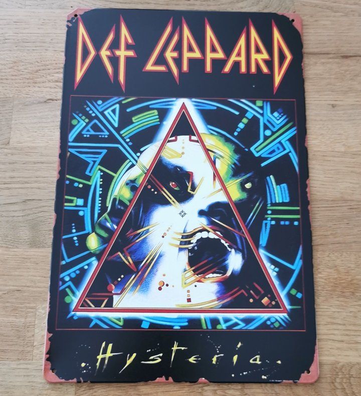 Ecriteaux: Def Leppard  - Blechschild  (neu/OVP) – Neuf avec emballage d'origine à Wilen b. Wollerau par morethanmusic