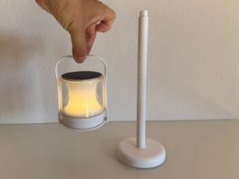 Solar Tischlampe (verschiedene Farben)