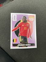 Jeremy Doku Panini Extra Sticker Lila