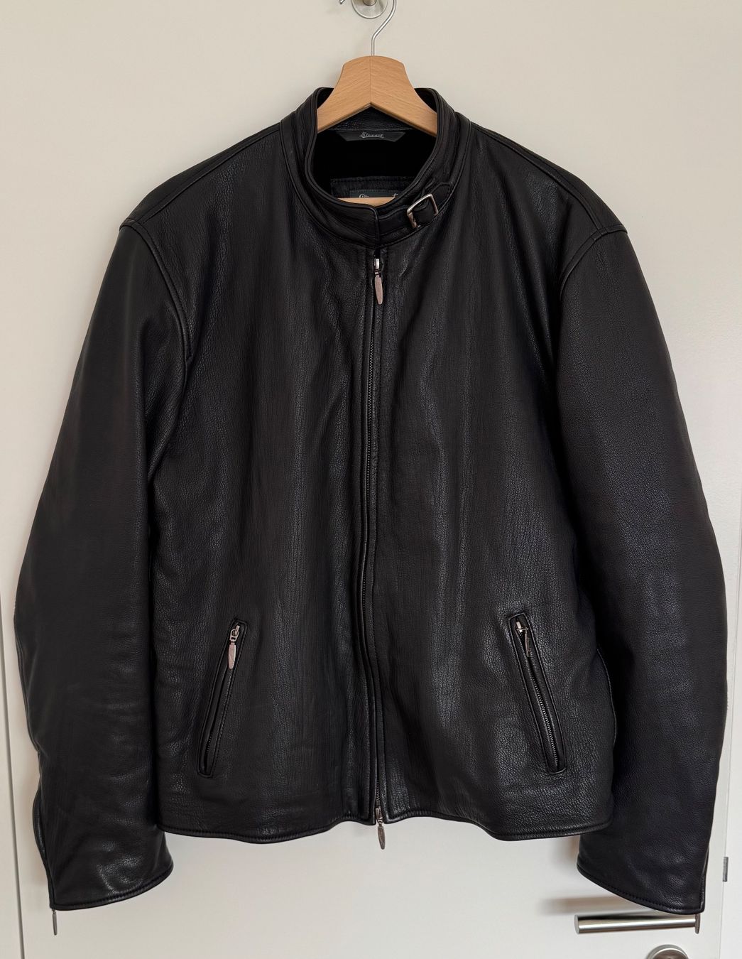 Stewart Giacche: Stewart Herrenlederjacke schwarz – Usato da Kloten venduto da mybestbrands