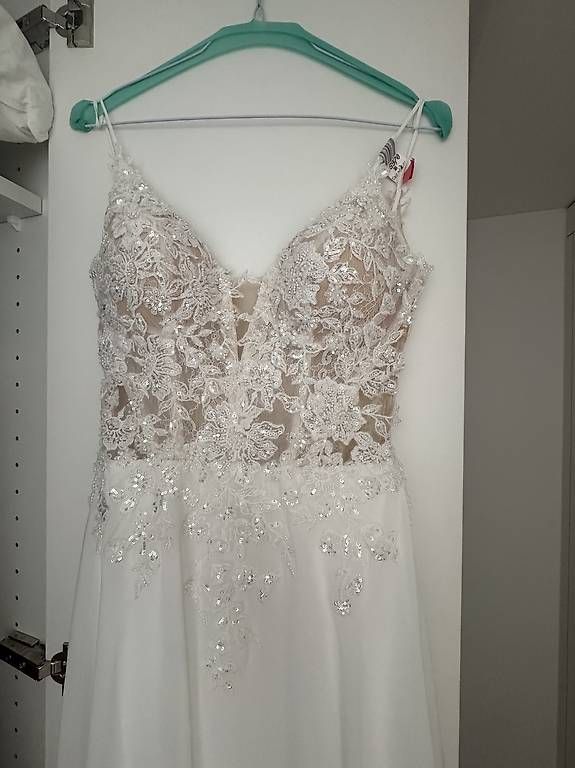 Vestiti: Brautkleid Modeca Grösse 34 Ivory – Usato da Maienfeld venduto da gia_md9j 1