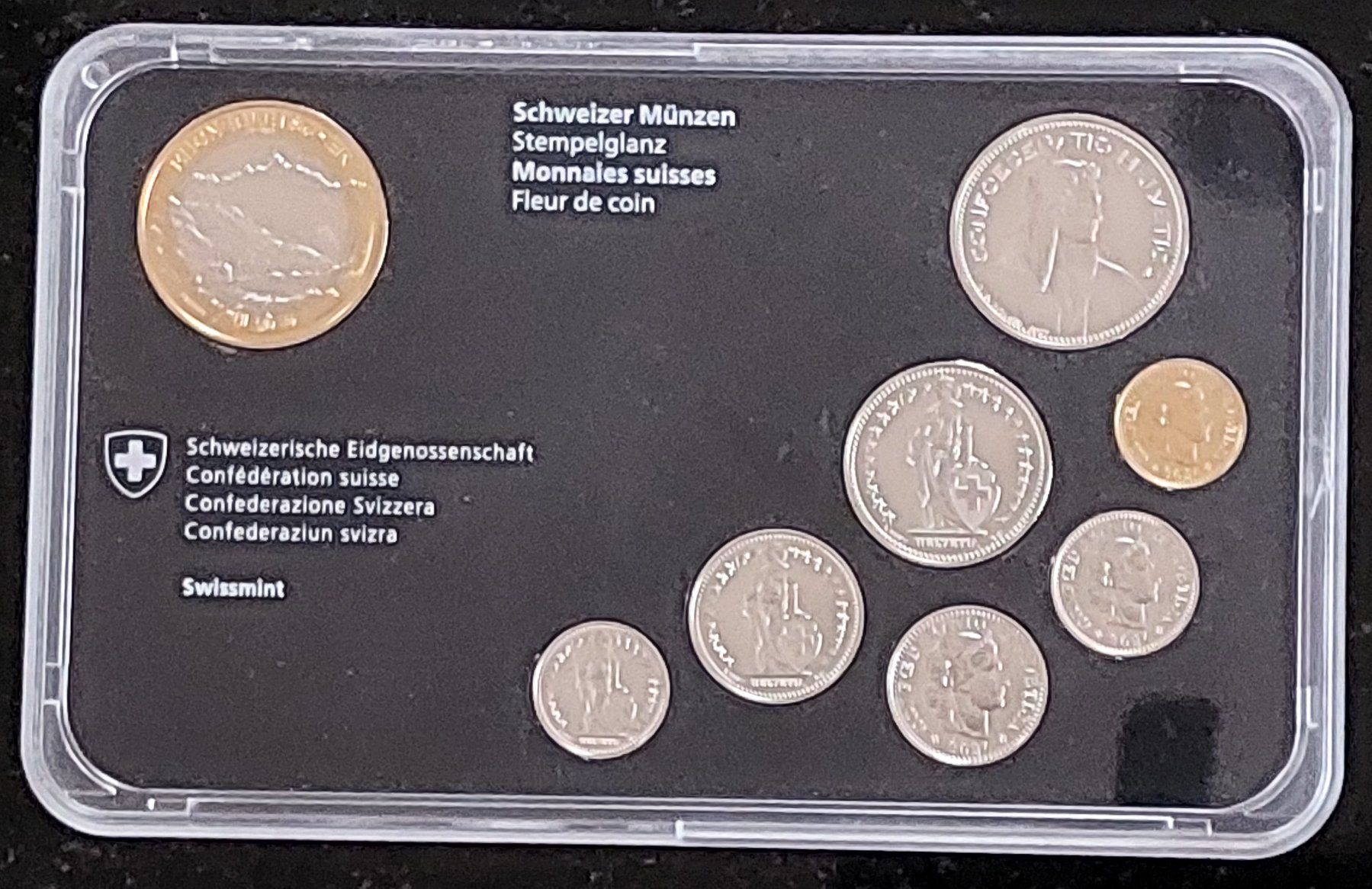 Tutti le monete: CH - Münzsatz 2024 stgl – Nuovo (secondo la descrizione) da Arch venduto da repros 2