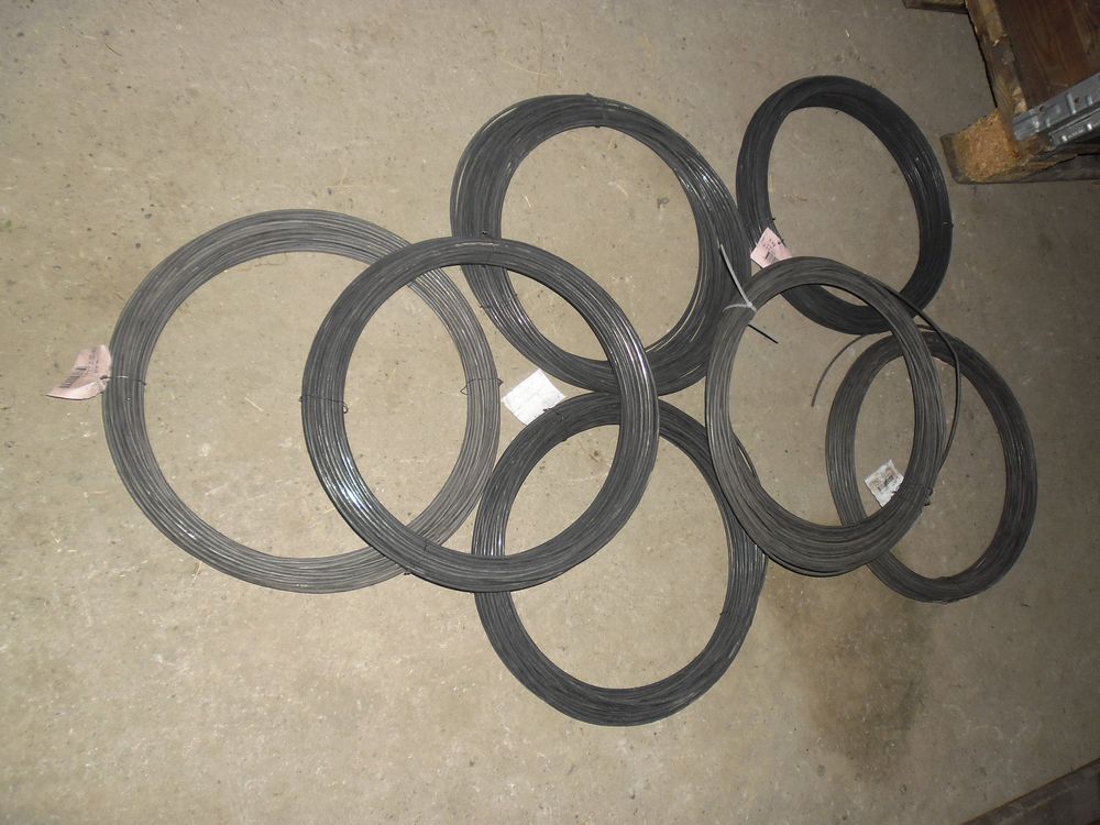 30 Federdrähte Edelstahl 50cm - 3,1mm Durchmesser Für Modelle & Basteln