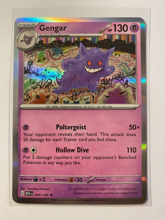 Pokemon Gengar 094 165 Holo 151 En Kaufen Auf Ricardo