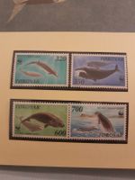Timbres des Îles Féroé - Collection Baleines WWF - Rare!