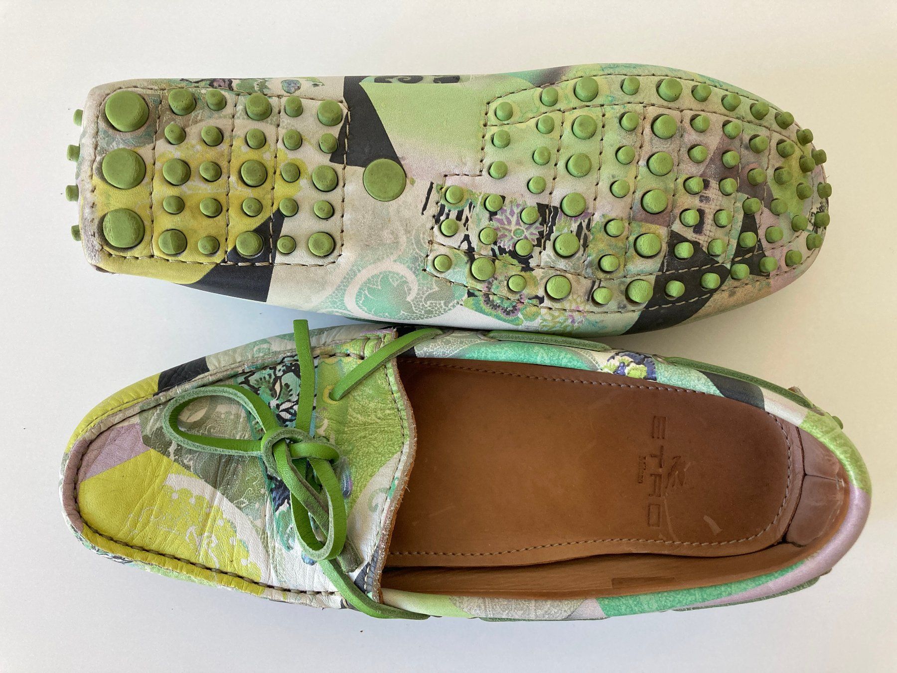 Etro Scarpe da donna: ETRO Leder-Mokassin / Loafer, Gr. 38,5 – Usato da Zürich venduto da FrauSchall 5