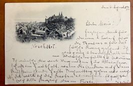 Neuchâtel - Litho 1897