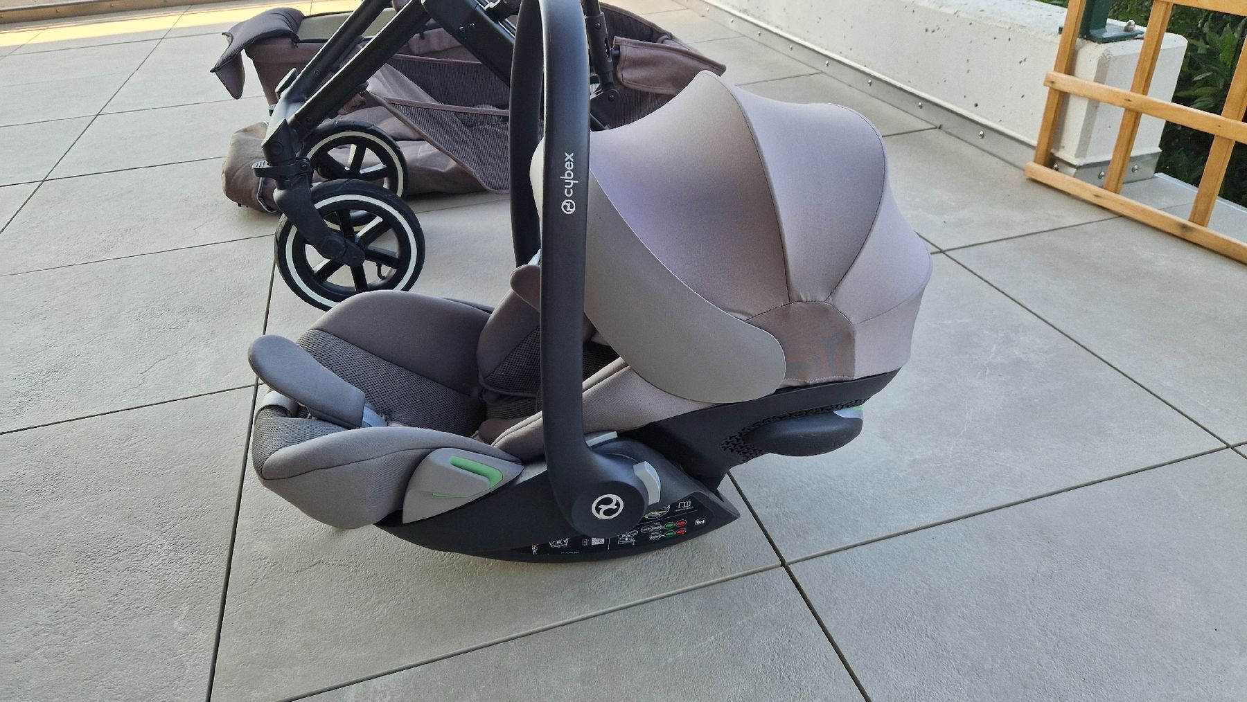 ABC Design Carrozzine: Salsa 5 Air Nature Set mit Cybex Cloud G Plus  – Usato da Laupersdorf venduto da Dario_5253 5