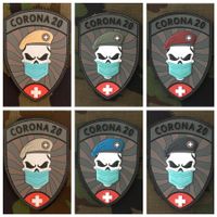 Abzeichen Armee Corona 2020 20 6 Stück