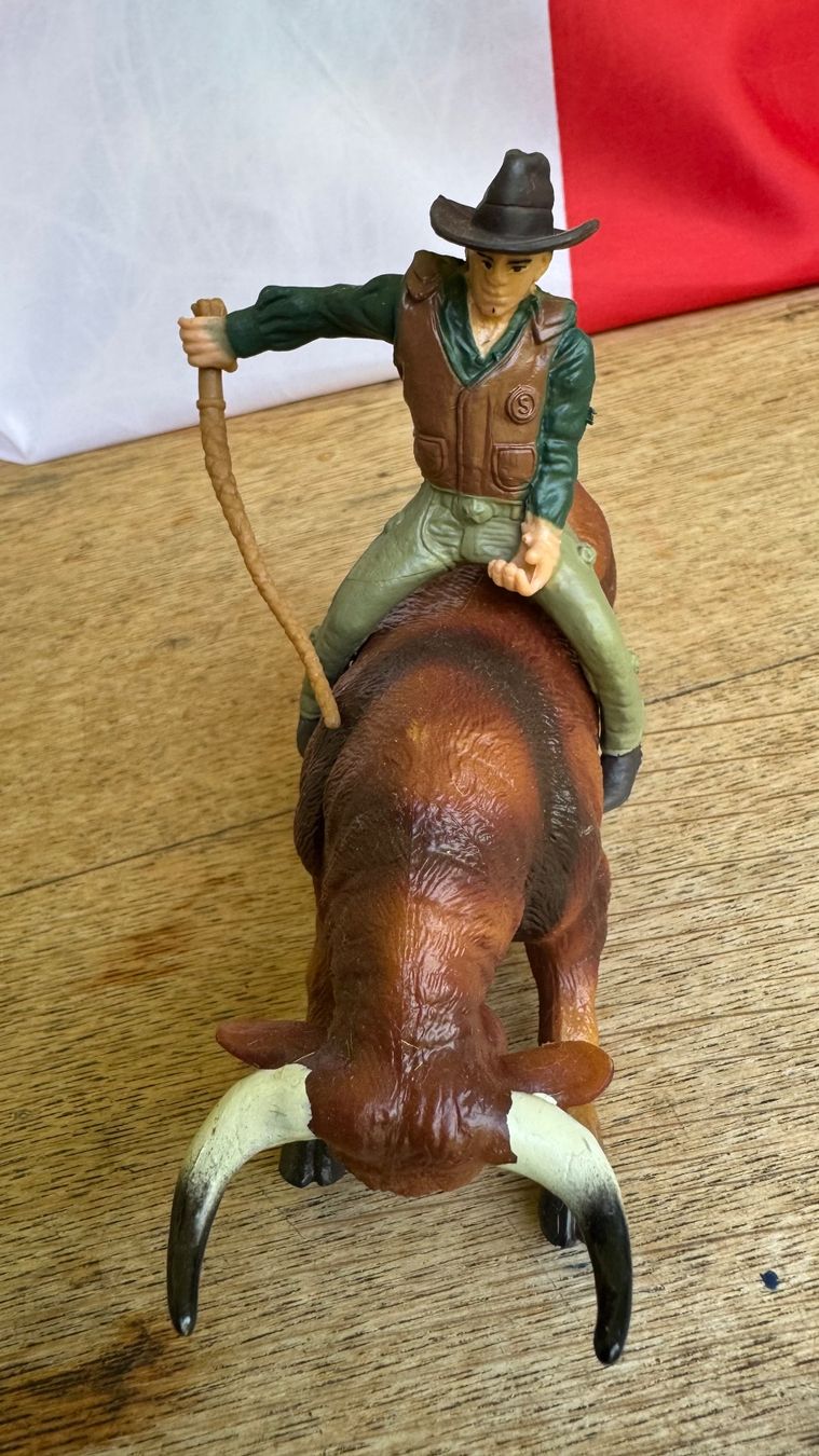 Statuette: Cowboy auf einem Stier – Usato da Wettswil venduto da osoma99 1