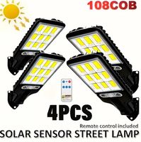 Neues Solar-Outdoor-Leuchten Set mit 4 Strahler in schwarz