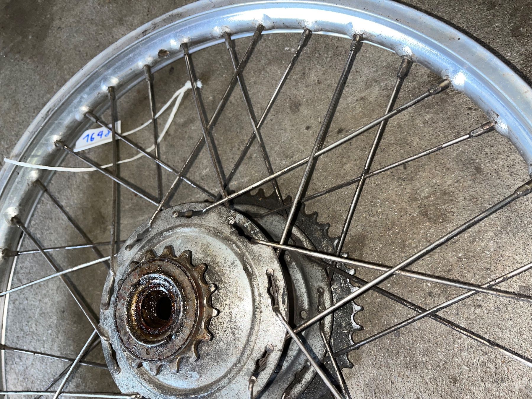 Sachs Pièces pour mobylette: Mofa Speichenhinterrad – D'occasion à Fahrni b. Thun par berger_tuning34 4