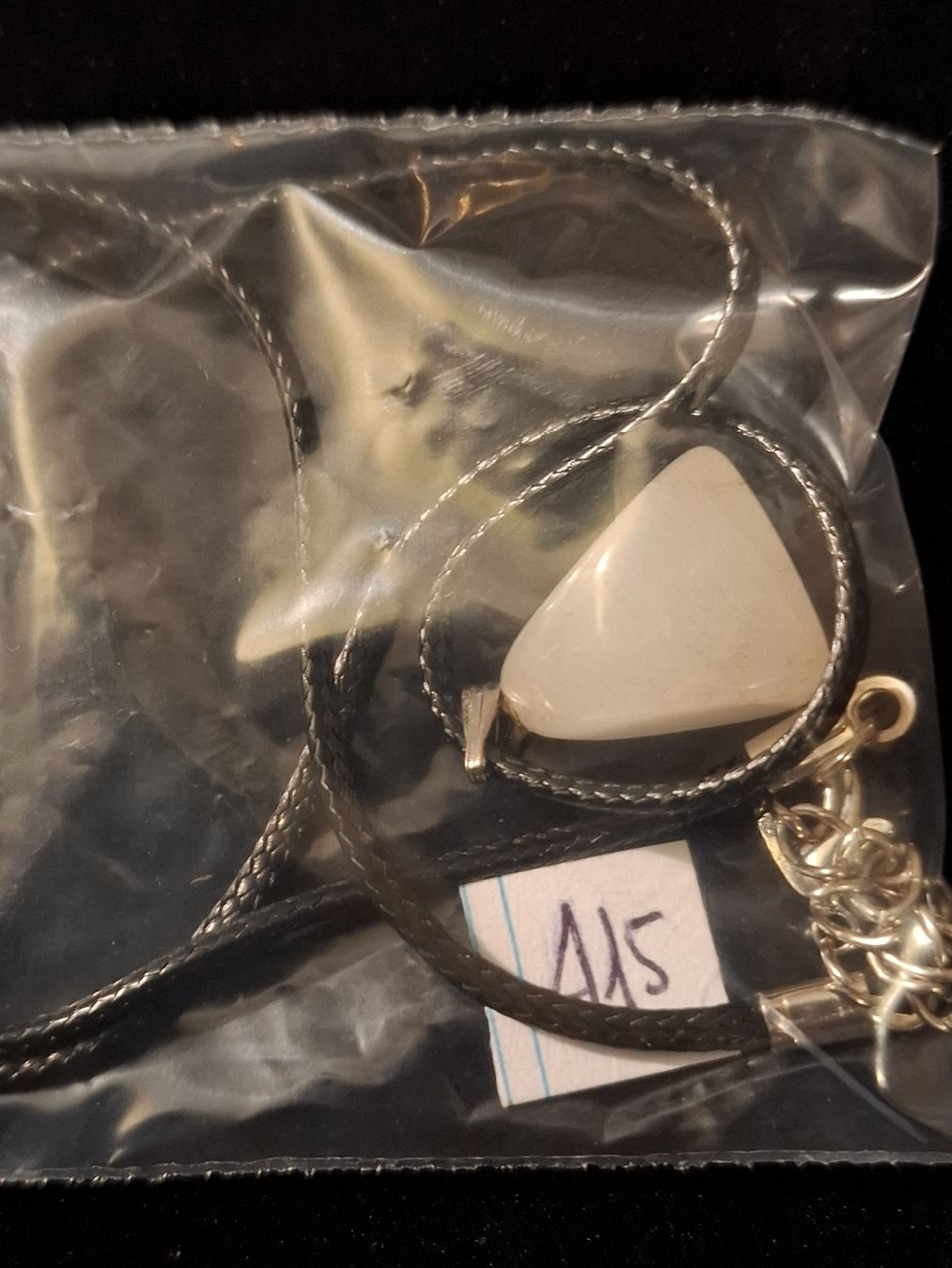 Ketten: Collana pietra bianca – Neu (gemäss Beschreibung) aus Motto Blenio von Vigio 3