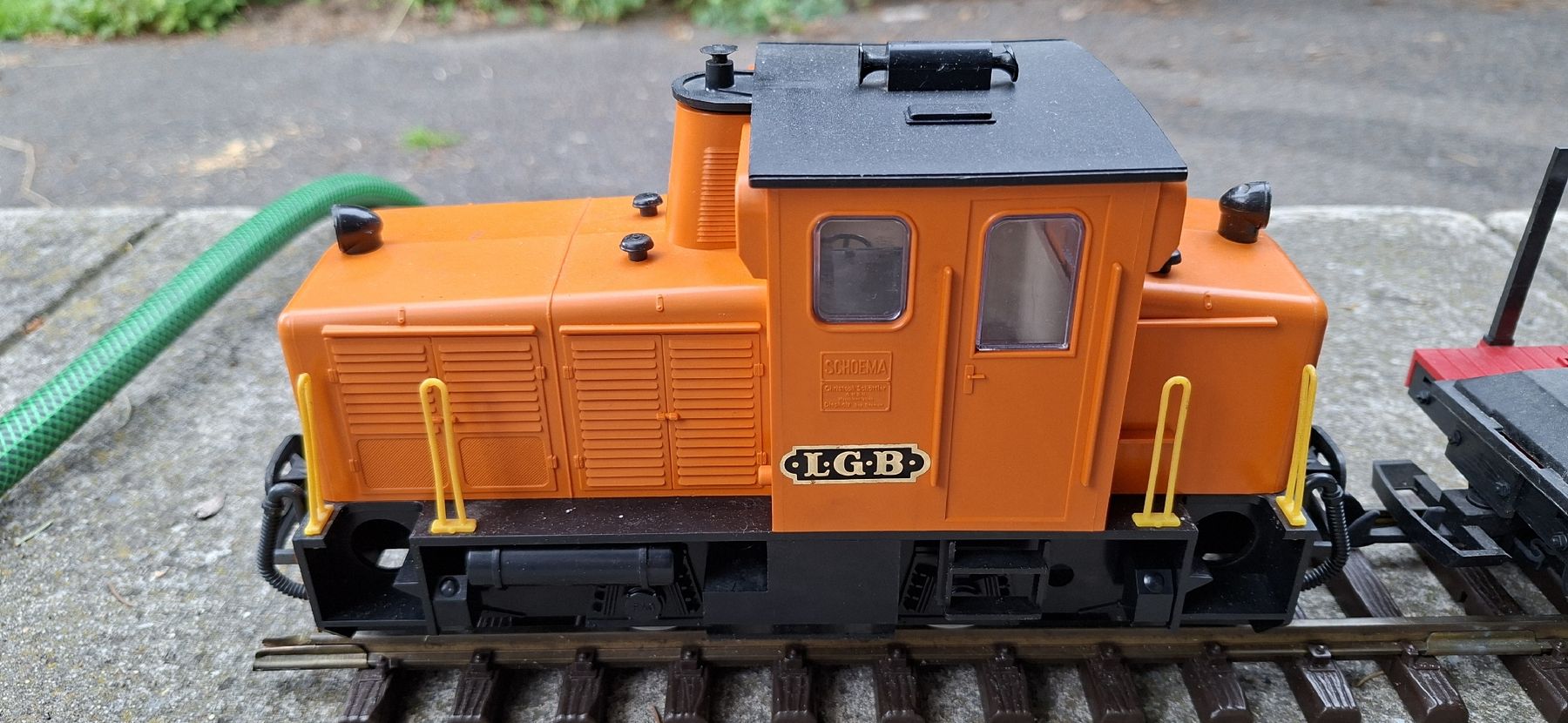 LGB Modellini di ferrovie: LGB Güterzug  7 Tlg. – Usato da Münsingen venduto da wd65 3