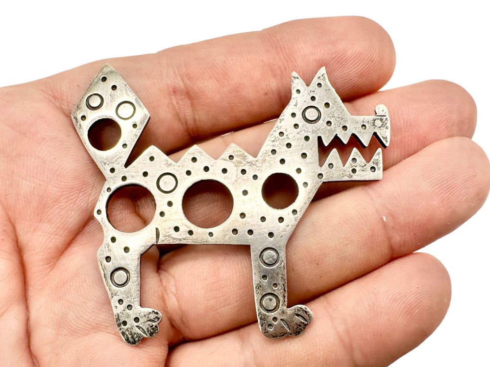 Broche vintage en argent sterling pour chapeau sombrero mexicain, floral signé Mexico 925 - Canada