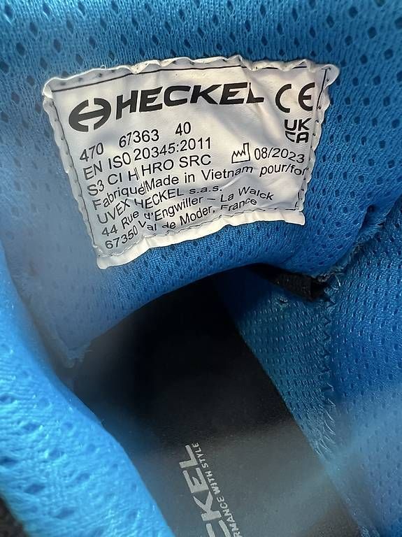 Scarpe da uomo: Heckel Sicherheitsschuhe 40 Boa – Nuovo (secondo la descrizione) da Zürich venduto da tud_zq7m 3