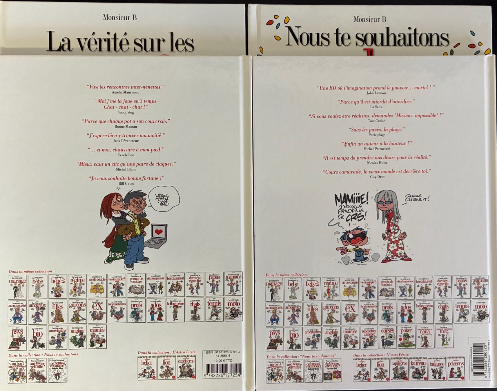 Comics: 4 Bds "Monsieur B" – Gebraucht aus Moutier von Lebaladin63 1