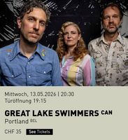 Konzertticket: Great Lake Swimmers 