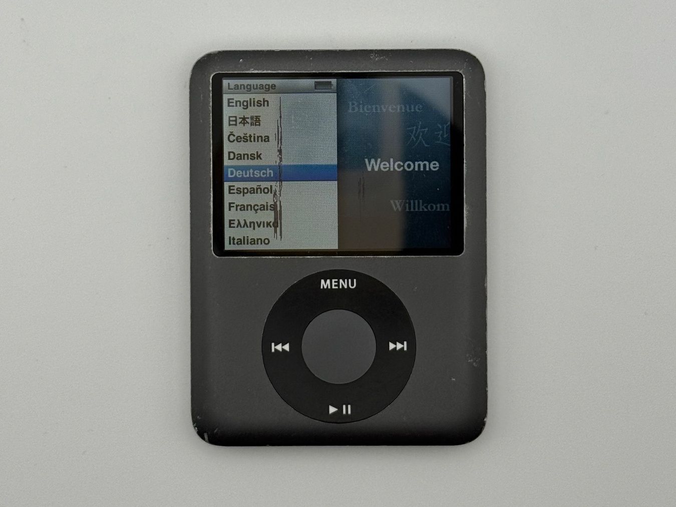 Apple Lettore multimediale portatile: Apple iPod Nano 3. Generation 8GB - Schwarz - Getestet – Usato da St. Gallen venduto da KumanekoDen