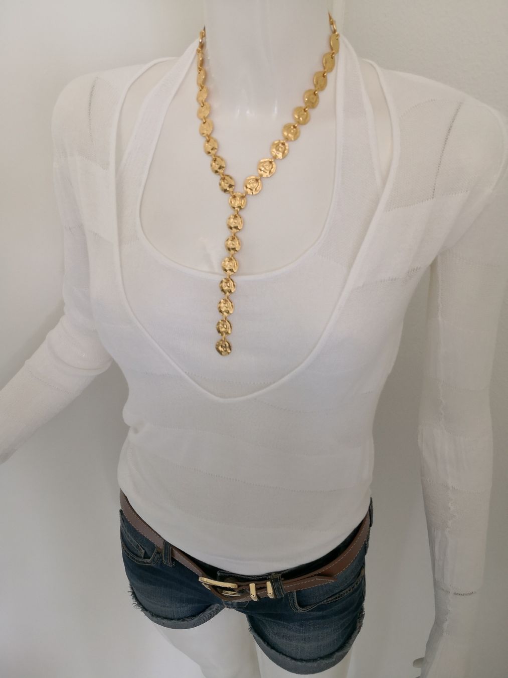 Mango Maglioni & Felpe: 🤩MANGO STRICK-TOP-PULLOVER WEISS – Nuovo (secondo la descrizione) da Olten venduto da Naja-Twins-Twins 7