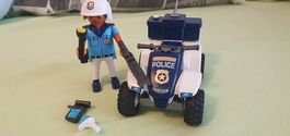 Playmobil Poilzei mit Quat