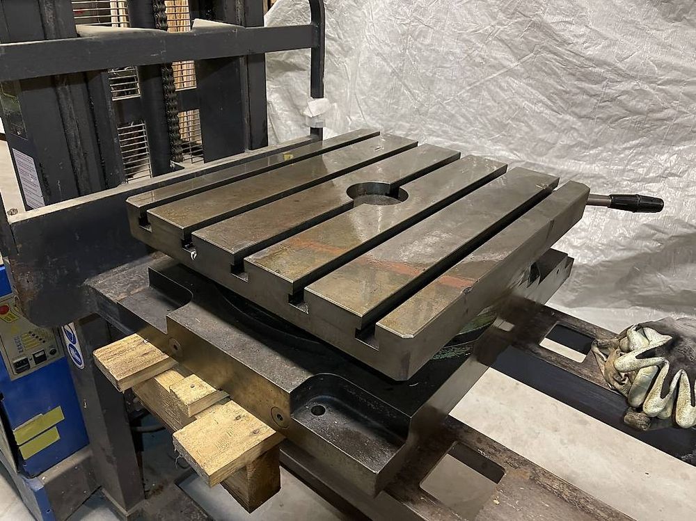 WETEC ESD-Kugeltisch 200mm - Drehteller Für Präzise Arbeiten Mit Granitplatte