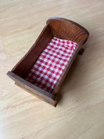 Holzwiege für z. B. Puppen (Bauernmalerei)