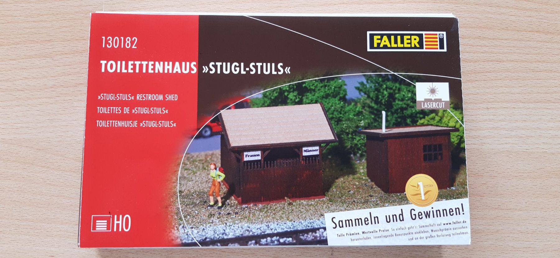Faller Trains électriques: Faller Toilettenhaus "STUGL-STULS" 130182 HO – Neuf (Voir description) à Uzwil par Fw101