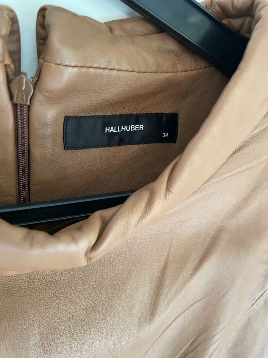 Hallhuber Vestiti: Echt - Lederkleid Hallhuber 34 – Nuovo (secondo la descrizione) da Oetwil am See venduto da abtDesign 3