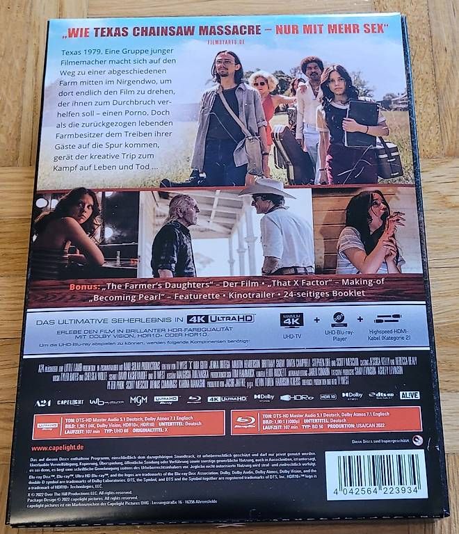Tutti i DVDs: X - LIM.MEDIABOOK 4K UHD + BLU-RAY / TOP ZUSTAND – Usato da Arbon venduto da Wizle 1