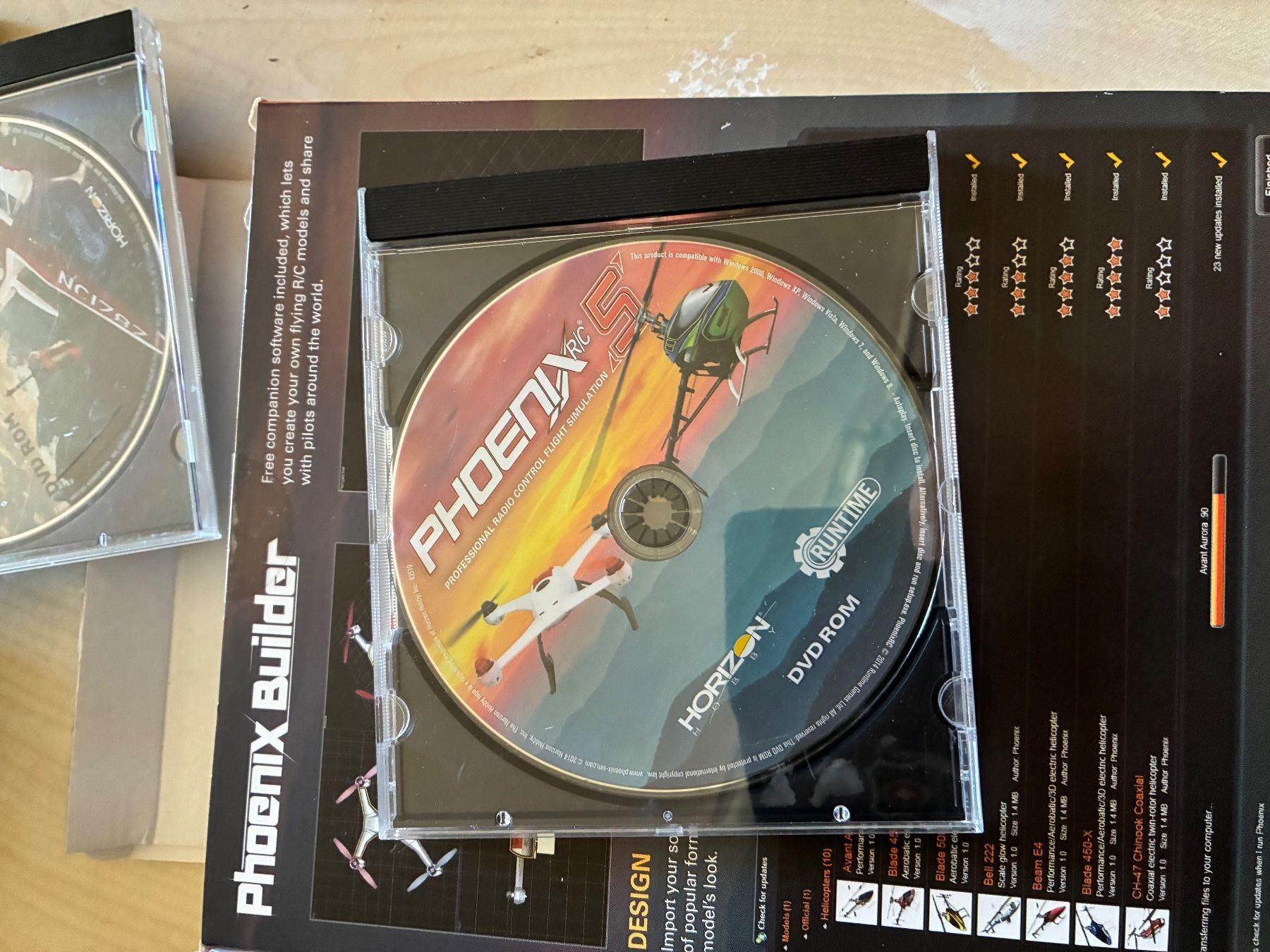 CD: Phoenix RC Flugsimulator 5 Software gebraucht in Box – Usato da Hofstetten ZH venduto da Qwertz3 2