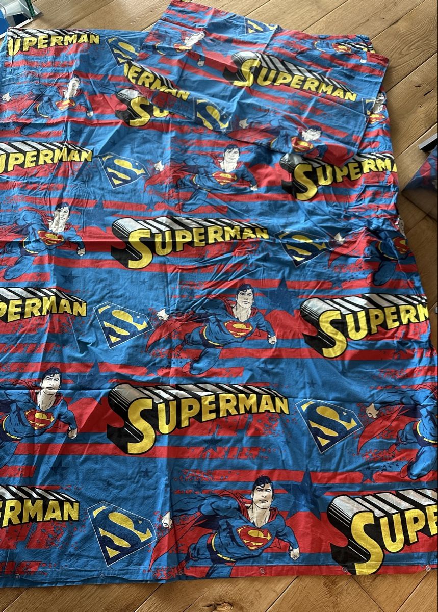 Coperte: Superman Bettwäsche 160x210 – Usato da Boppelsen venduto da Hello_Sun