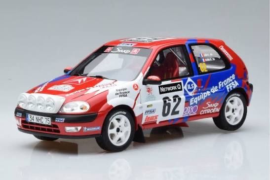 Citroën Modellautos: CITROEN SAXO VTS NIGHT VERSION LOEB 2000 1:18 OTTO – Neu und originalverpackt aus Suhr von Moebelsiralfred 3