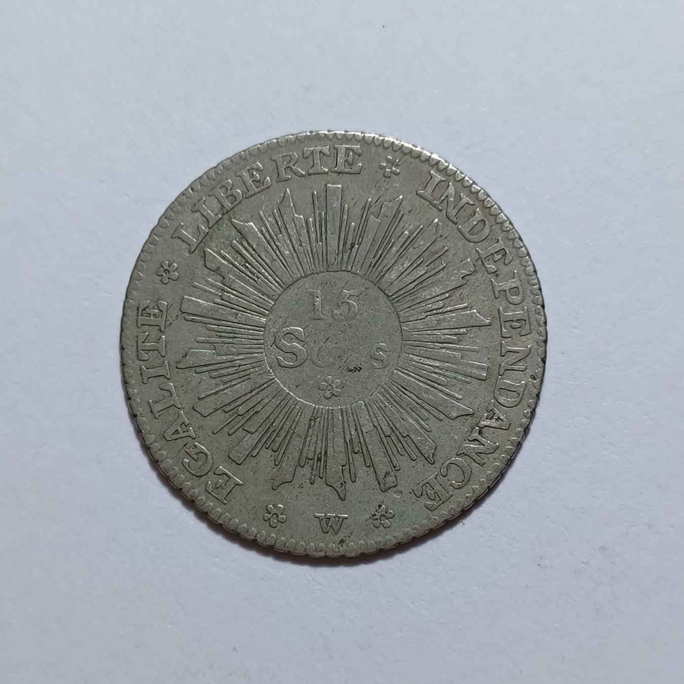 Alle Münzen: 15 Sols 1794 Genf HMZ 2-342a – Gebraucht aus Pfäffikon ZH von Schweizer_Muenzen