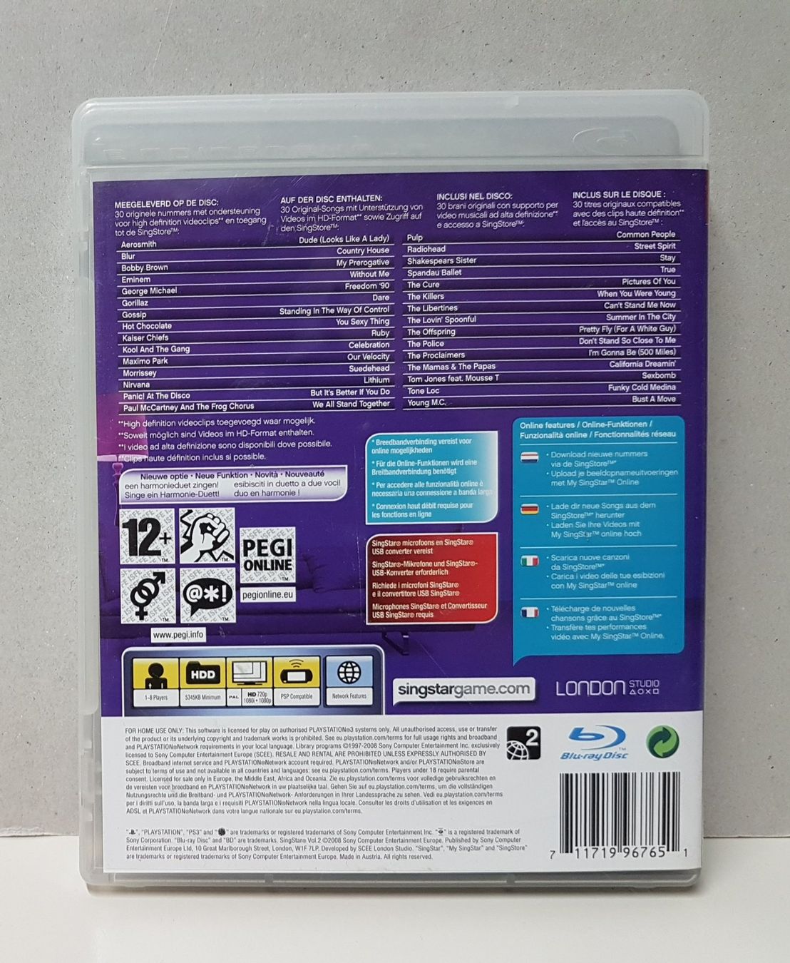 Sony Giochi: SingStar Vol.2 / 30 Original-Songs    PS 3 – Usato da Schüpfheim venduto da Games_Spielkonsolen 2