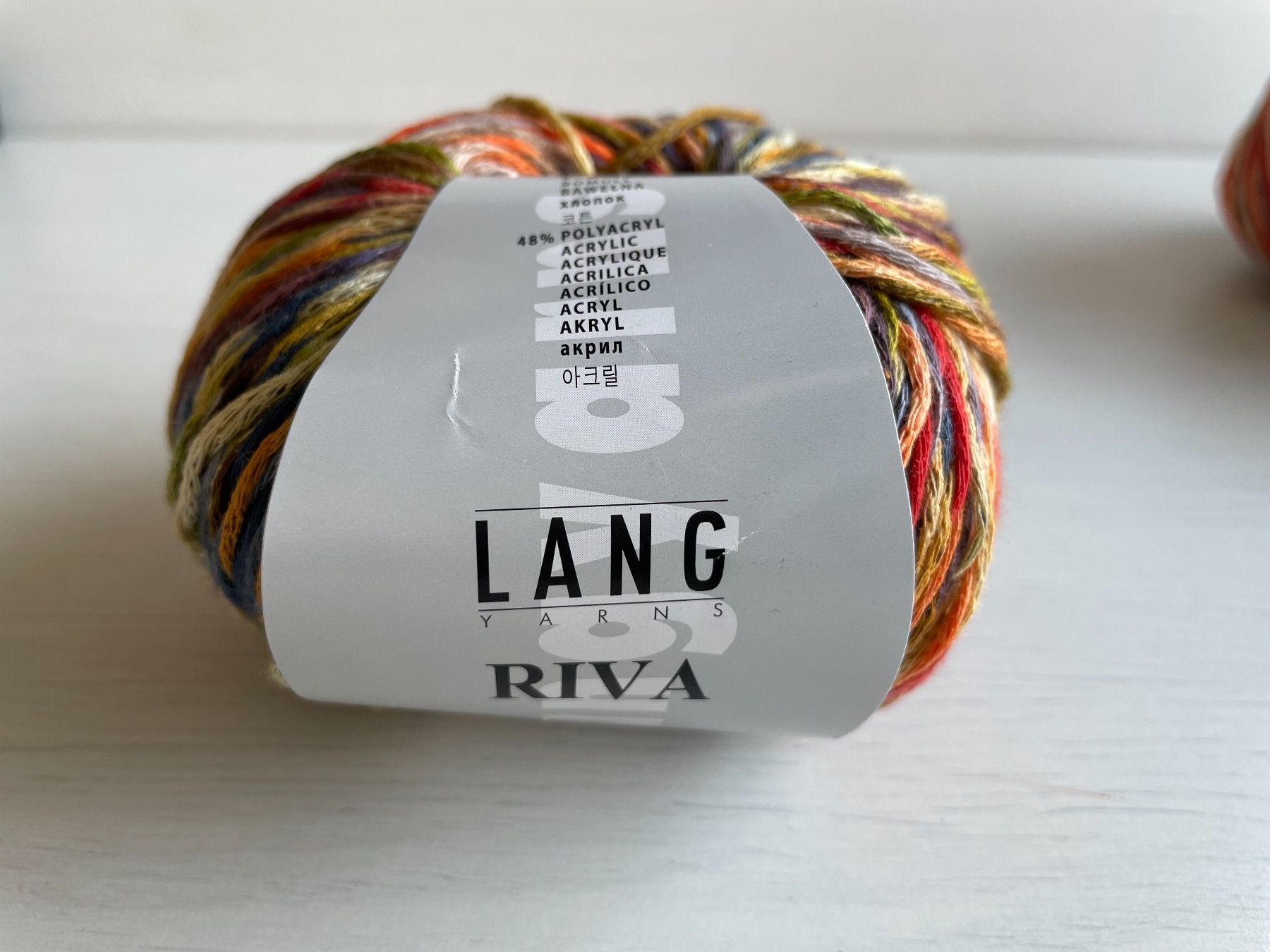 Lana: 1 Knäuel Riva Lang Yarns – Nuovo e nell'imballaggio originale da Büsserach venduto da bor_s88m