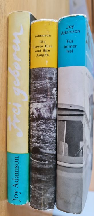 Livres: Frei geboren / Die Löwin Elsa + ihre Junge / Für immer frei – D'occasion à Sempach Station par Semion 5