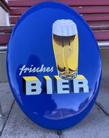 Emailschild „frisches Bier“ um 1950 in Topzustand!!!!!!