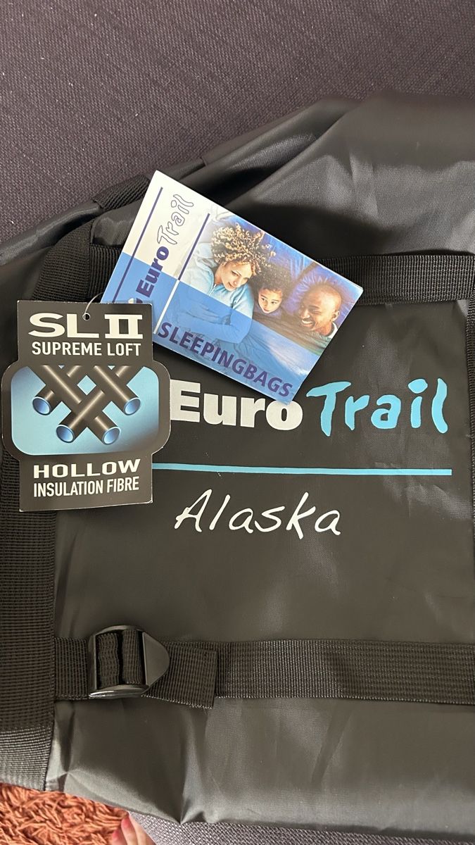 Sacchi a pelo: Schlafsack Euro Trail Alaska blau – Usato da Jona venduto da Tidy76 4