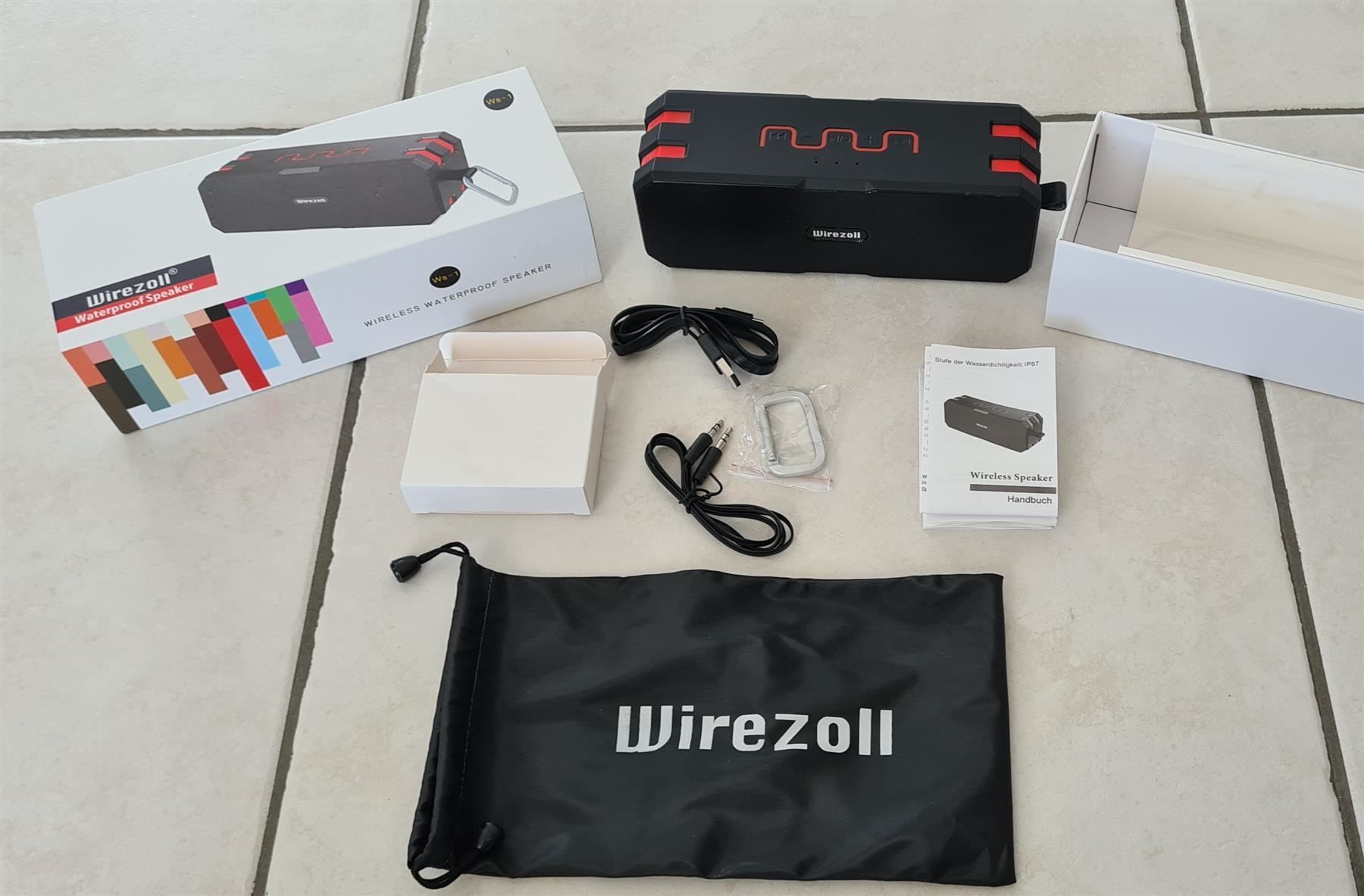 Casse acustiche: ***** Waterproof Bluetooth Speaker – Nuovo e nell'imballaggio originale da Villaz-St-Pierre venduto da Ubid 1