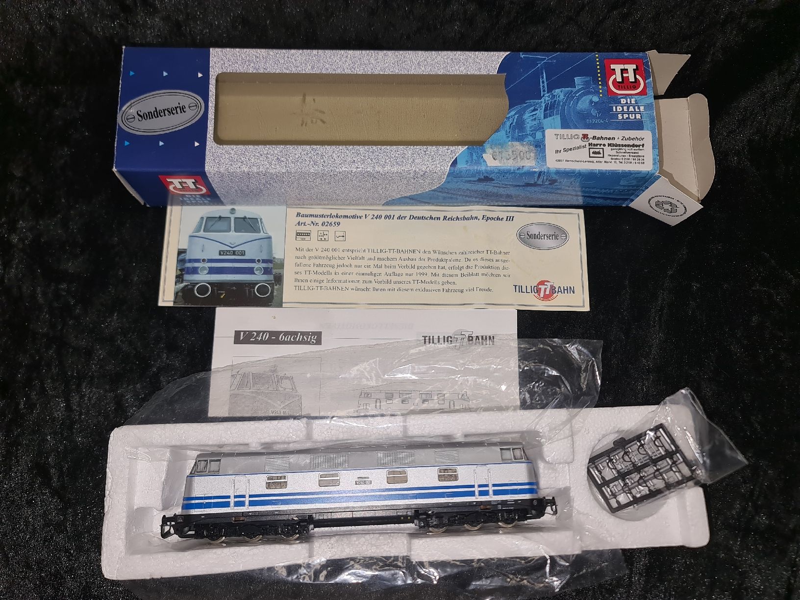 Tillig Modellini di ferrovie: Diesellok V240 001 DR – Usato da Conters venduto da dave_freak