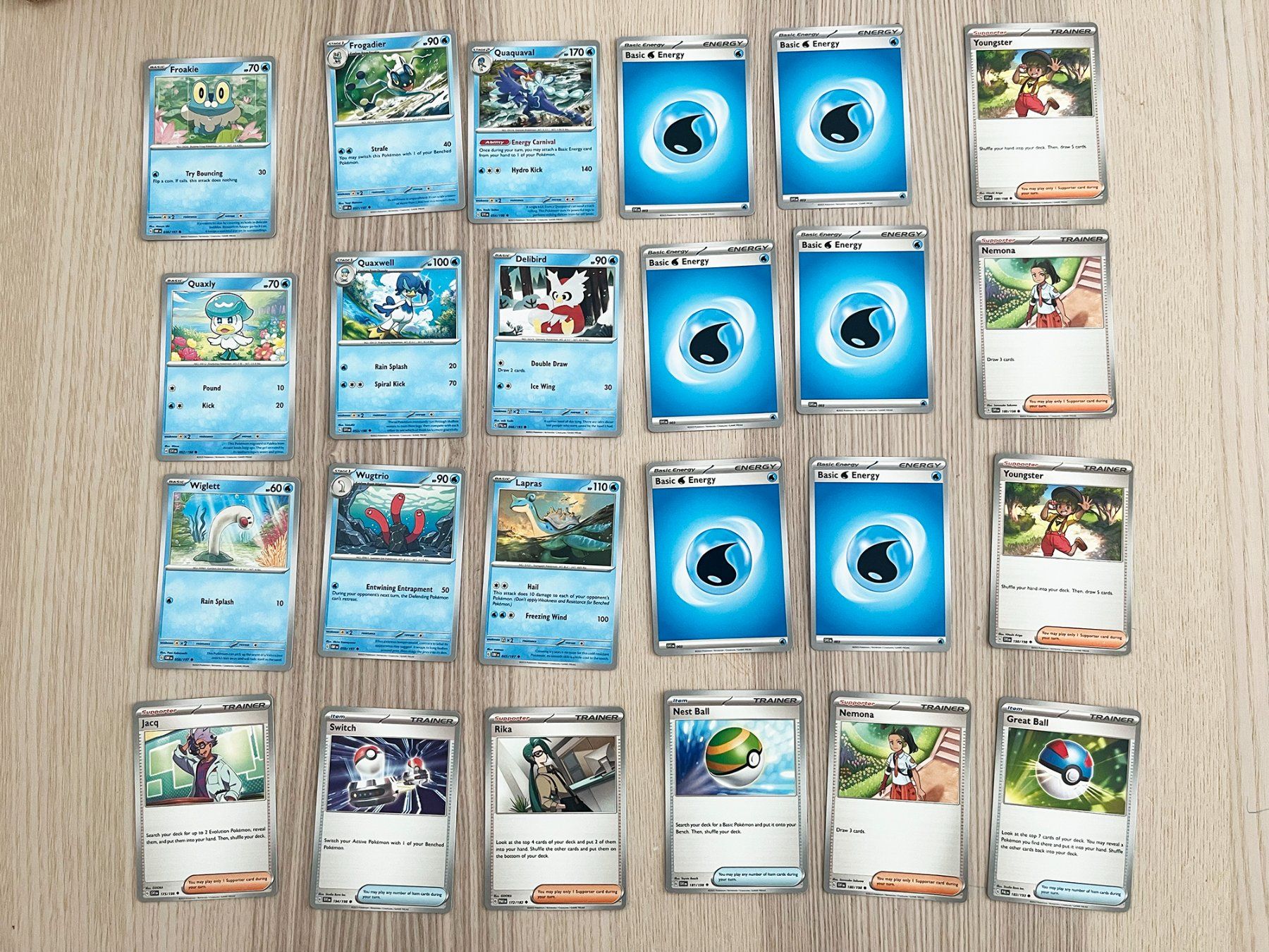 Pokémon Cartes à collectionner: Pokémon Cards - Water set - EN – D'occasion à Lausanne par BeyondStories