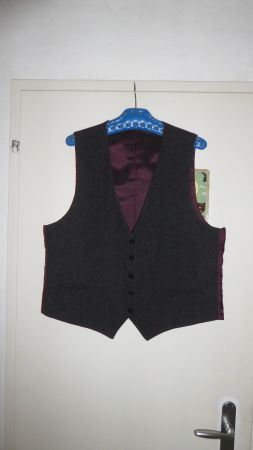 sehr schönes Herren  Gilet Gr 54 80% Wolle