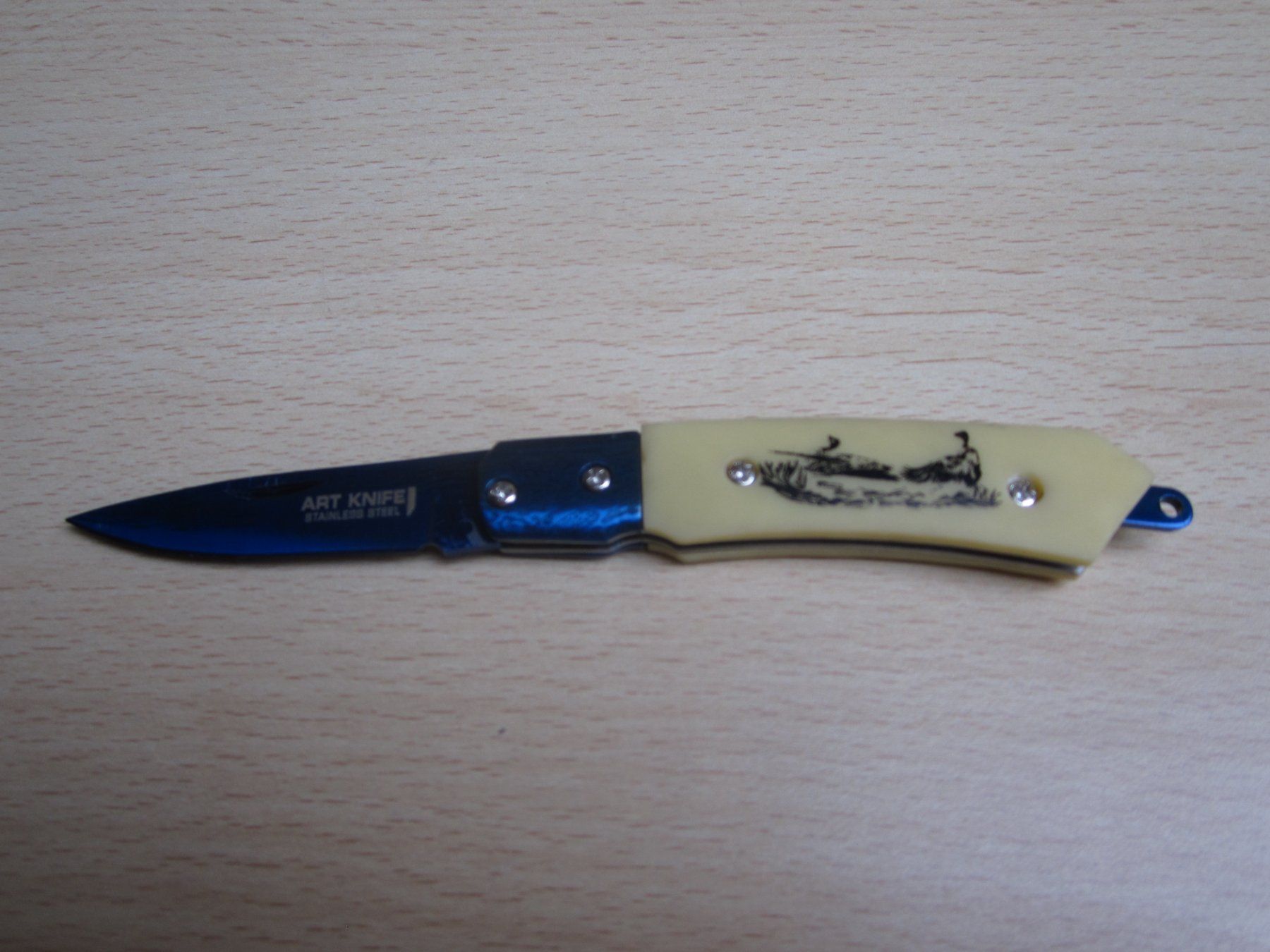Accessori: Jagdmesser mit Enten-Motiv – Nuovo e nell'imballaggio originale da Weier im Emmental venduto da waefler03