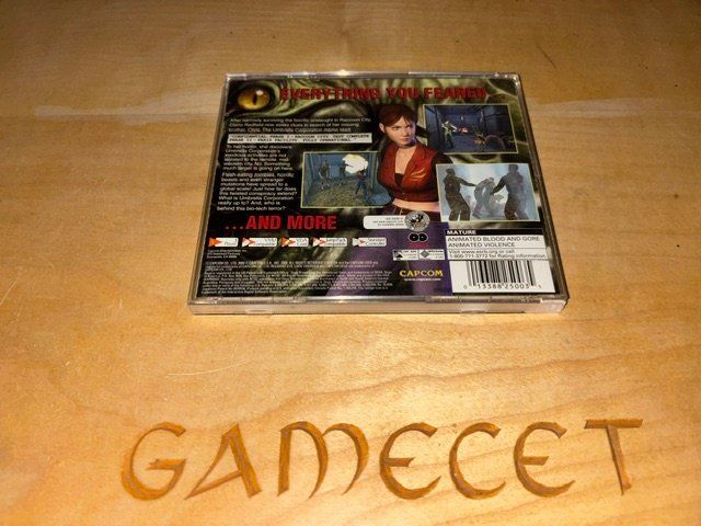 Capcom Jeux: Resident Evil Code Veronica Sega Dreamcast USA Version – D'occasion à Steinach par Gamecet 2