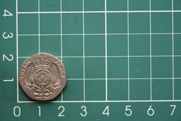 währung great britain 20 twenty pence 1983
