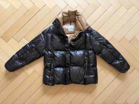 Moncler Parana down jacket black&brown, Size S/M for Women